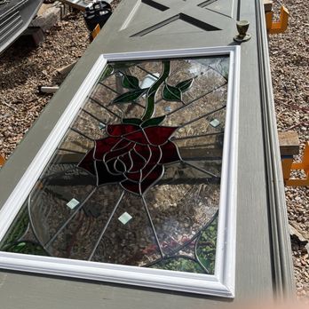Curiel Arredondo Glass - Stained glass in French Door - Glass & Mirrors Near Me Curiel Arredondo Glass - Stained glass in French Door - Glass & Mirrors Near Me