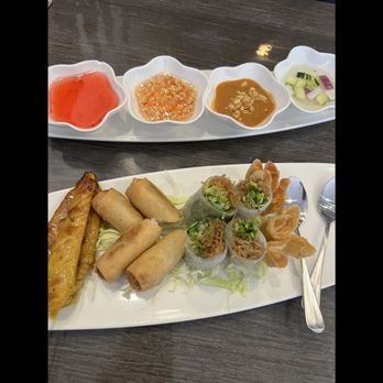 KC Thai - Appetizer Sampler...not listed on menu. - Thai Near Me - Overland Park, Kansas