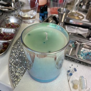 Twin Flames Candle Bar - Before putting the toppings on - Candle Stores Near Me - San Clemente, California Twin Flames Candle Bar - Before putting the toppings on - Candle Stores Near Me - San Clemente, California