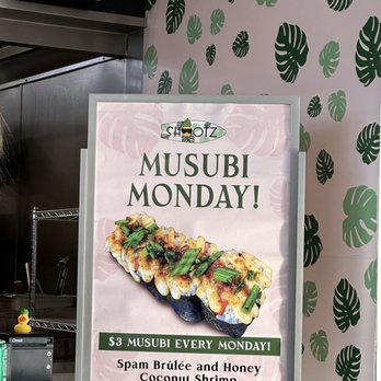 Shootz - Musubi Monday - Hawaiian Near Me - Ontario, California