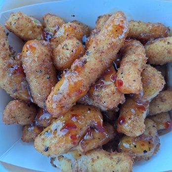 Young's Jersey Dairy - Sweet chili cheese curds - Ice Cream & Frozen Yogurt Near Me - Yellow Springs, Ohio Young's Jersey Dairy - Sweet chili cheese curds - Ice Cream & Frozen Yogurt Near Me - Yellow Springs, Ohio