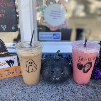 BeanWater - Spooky Season @Beanwater their cups are so cute & done personally by the girls! - Coffee & Tea Near Me - Renton, Washington