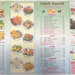 Blessing Chinese Restaurant - Menu