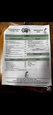 Menu photo 6 Gigi's Diner Marshallville, OH Menu photo 6 Gigi's Diner Marshallville, OH