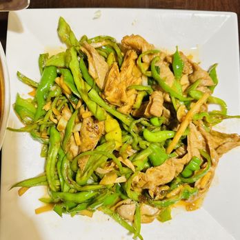 Taiwanese Bistro Cafe 33 - Food IG & tiktok: @eat_with_lily * P2. Pork Intestine with Chinese Hot Pepper - Taiwanese Near Me - Pittsburgh, Pennsylvania