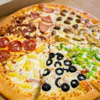 Pizzaroni - Mix or Match your favorite slices of pizza into one fresh pie with our pizza wheel! $6.75 - Pizza Near Me - Bell Gardens, California Pizzaroni - Mix or Match your favorite slices of pizza into one fresh pie with our pizza wheel! $6.75 - Pizza Near Me - Bell Gardens, California