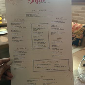Balla Italian Soul - Menu - Italian Near Me - Las Vegas, Nevada