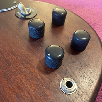 The Guitar Rescue - New tone/volume knobs just like my Jackson had. - Guitar Stores Near Me - Lawrence, New Jersey The Guitar Rescue - New tone/volume knobs just like my Jackson had. - Guitar Stores Near Me - Lawrence, New Jersey