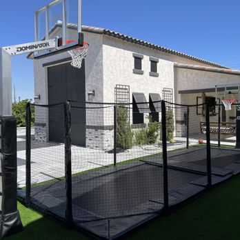 West Coast Jump - 2 trampolines with enclosure and basketball hoops - Trampoline Parks Near Me - Mesa, Arizona West Coast Jump - 2 trampolines with enclosure and basketball hoops - Trampoline Parks Near Me - Mesa, Arizona