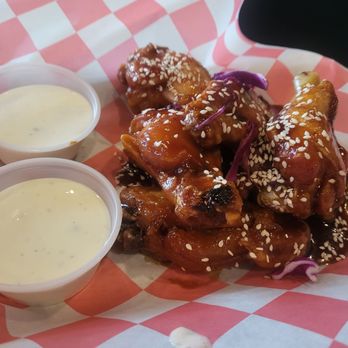 Fountain Grill - Korean bone-in wings - American Near Me - Ashburn, Virginia Fountain Grill - Korean bone-in wings - American Near Me - Ashburn, Virginia