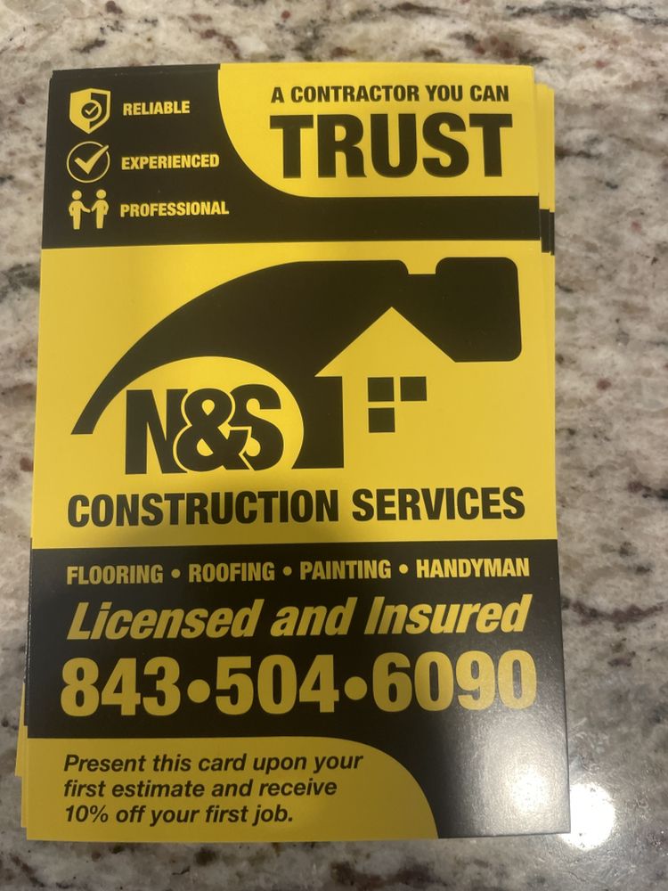 Slide of N&S Roofing