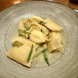 Fred’s - My pasta pillows filled with lemon ricotta were delicate and delicious!