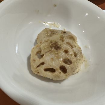 Duk Soo Goong - Lotus root banchan - Korean Near Me - Flushing, New York