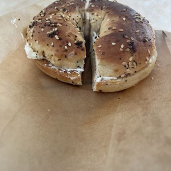 Cognoscenti Coffee - Cream cheese bagel - Coffee & Tea Near Me - Los Angeles, California