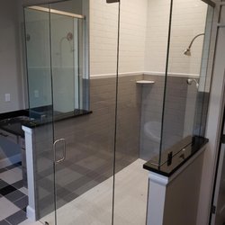 Capitol Glass & Mirror - Frameless glass shower enclosure