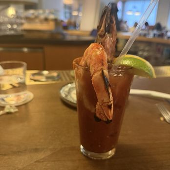 Cordelia Fishbar - Bloody Mary and Prawns - Seafood Near Me - Washington, DC, District of Columbia