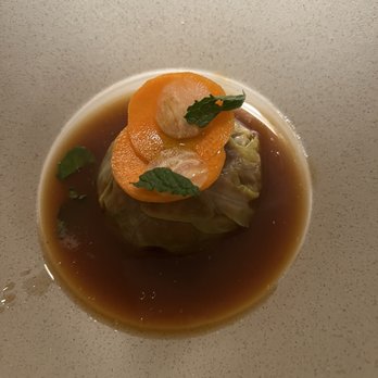 TriCiclo - Beef in cabbage wrap in sauce. Words DO NOT DO THIS JUSTICE! - Tapas Bars Near Me - Madrid, M TriCiclo - Beef in cabbage wrap in sauce. Words DO NOT DO THIS JUSTICE! - Tapas Bars Near Me - Madrid, M