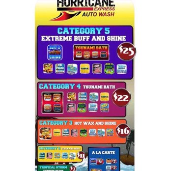 Hurricane Express Auto Wash - Honestly their category 5 is worth it! - Car Wash Near Me - Lumberton, North Carolina Hurricane Express Auto Wash - Honestly their category 5 is worth it! - Car Wash Near Me - Lumberton, North Carolina