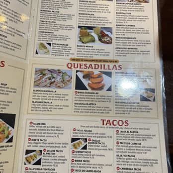 Agave Azteca Mexican Bar & Grill - Menu - Mexican Near Me - Saint Robert, Missouri