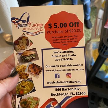 Tipico Café Latino - Latin American Near Me - Rockledge, Florida
