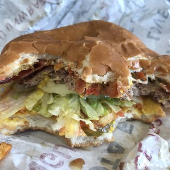 Blake's Lotaburger - Lota Burger with cheese, bacon, and green chile. - Burgers Near Me - Espanola, New Mexico Blake's Lotaburger - Lota Burger with cheese, bacon, and green chile. - Burgers Near Me - Espanola, New Mexico