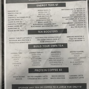 Northwest Nutrition and Energy - Menu - Juice Bars & Smoothies Near Me - Rogers, Arkansas