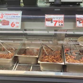 Zion Market - Korean BBQ menu display 2 of 4 on 5/05/21. - Grocery Near Me - San Diego, California Zion Market - Korean BBQ menu display 2 of 4 on 5/05/21. - Grocery Near Me - San Diego, California