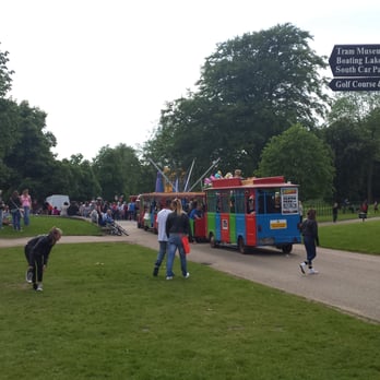 Heaton Park - Hop on board the train. - Parks Near Me - Manchester, XGM