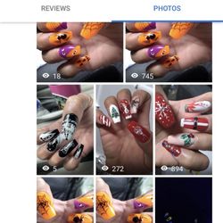Foxy Nail - Halloween and Christmas