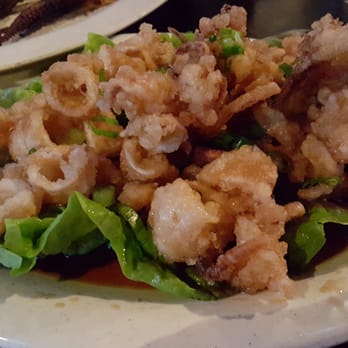 Genji - Calamari. Taste like rubber - Japanese Near Me - Houston, Texas