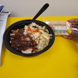 I can totally appreciate this pre served portion during these times. Usually we receive a full buffet spread of deliciousness. I can totally appreciate this pre served portion during these times. Usually we receive a full buffet spread of deliciousness.