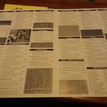 Girasol - The menu with little jokes, looking like a newspaper. Sweet... - Mexican Near Me - Berlin, BE