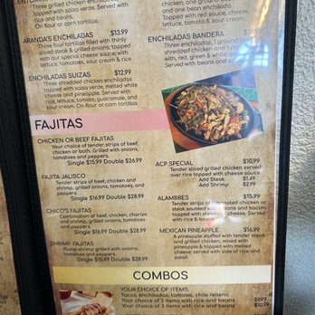 Chico's Mexican Restaurant - Menu - Mexican Near Me - Edmond, Oklahoma