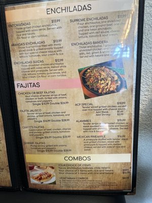 Menu photo 8 Chico's Mexican Restaurant Edmond, OK