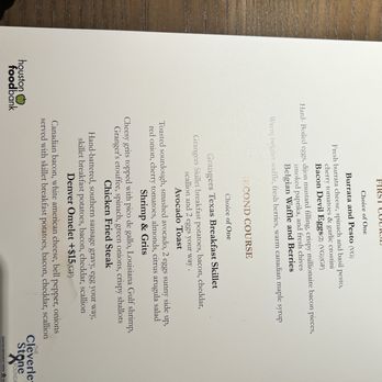 Granger's - HRW Menu - Seafood Near Me - Houston, Texas