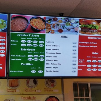 Super Mercado Monterrey - a menu on a large screen - Grocery Near Me - Houston, Texas Super Mercado Monterrey - a menu on a large screen - Grocery Near Me - Houston, Texas