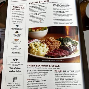 Silver Diner - Classic Entrees - Breakfast & Brunch Near Me - Nottingham, Maryland