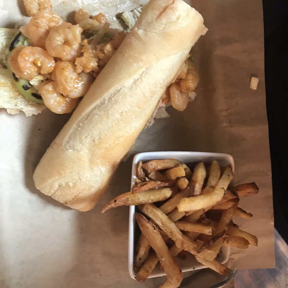 Scratch Kitchen & Taproom - Shrimp Po' Boy - Bars Near Me - Apex, North Carolina Scratch Kitchen & Taproom - Shrimp Po' Boy - Bars Near Me - Apex, North Carolina