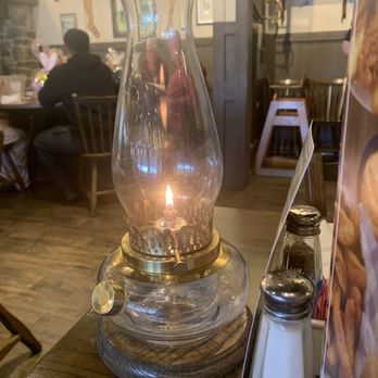Cracker Barrel Old Country Store - Lantern on each and every table. It was unbelievably clean - Southern Near Me - Rocklin, California Cracker Barrel Old Country Store - Lantern on each and every table. It was unbelievably clean - Southern Near Me - Rocklin, California