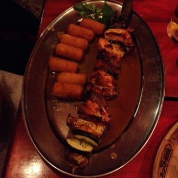 U Sádlů - Chicken, zucchini and aubergine. - Gastropubs Near Me - Prague, Puerto Rico