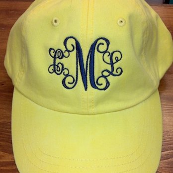 Sew Cute By Katie - Monogrammed baseball hat - Embroidery & Crochet Near Me - Louisville, Kentucky Sew Cute By Katie - Monogrammed baseball hat - Embroidery & Crochet Near Me - Louisville, Kentucky