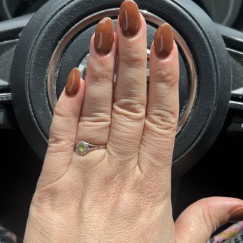 Lashe' Nails Spa - Ugly, haphazard dip and weird shaped nail on my ring finger (the nail tech acknowledged during service and did nothing to resolve). - Nail Salons Near Me - New Orleans, Louisiana Lashe' Nails Spa - Ugly, haphazard dip and weird shaped nail on my ring finger (the nail tech acknowledged during service and did nothing to resolve). - Nail Salons Near Me - New Orleans, Louisiana