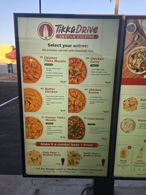 Menu photo 5 Tikka Drive Chandler, AZ Menu photo 5 Tikka Drive Chandler, AZ