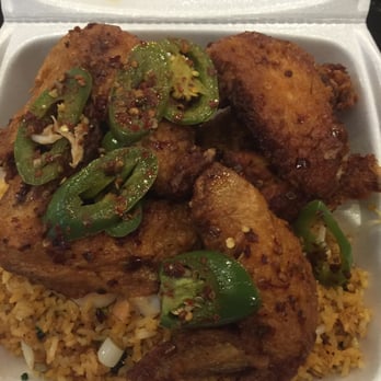 Liyuen - A4 - Jalapeno Chicken Wings with Shrimp Fried Rice Combo - Chinese Near Me - Phoenix, Arizona