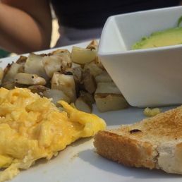Patria breakfast with scrambled Patria breakfast with scrambled