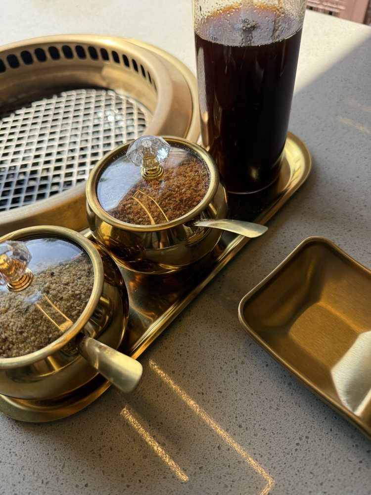 Food from A+ Wagyu BBQ