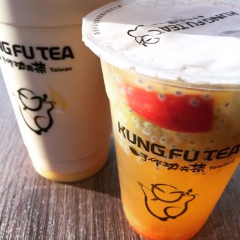 Kung Fu Tea - Pudding Milk Tea & Lite Fruit Tea! - Bubble Tea Near Me - Toronto, Ontario