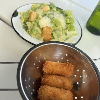 Crazy About You - Ham croquettes & salad - Mediterranean Near Me - Miami, Florida