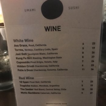 Umami Sushi - Enjoyed their Pinot Grigio, not bad - Japanese Near Me - San Marcos, Texas Umami Sushi - Enjoyed their Pinot Grigio, not bad - Japanese Near Me - San Marcos, Texas
