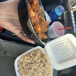New Orleans D&W - Orange Chicken and fried rice